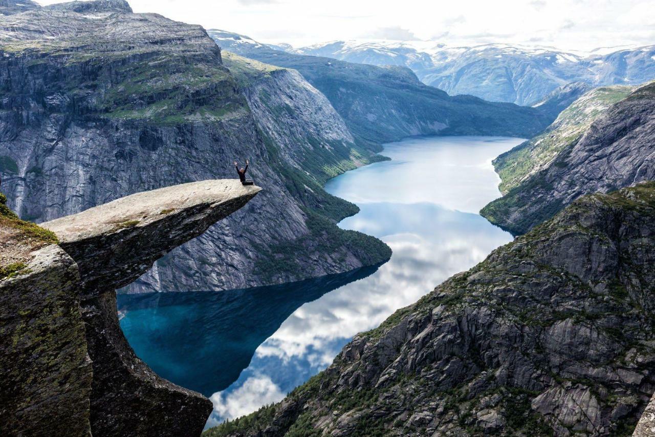 Вилла Trolltunga/Folgefonna Camp House Йондал Экстерьер фото